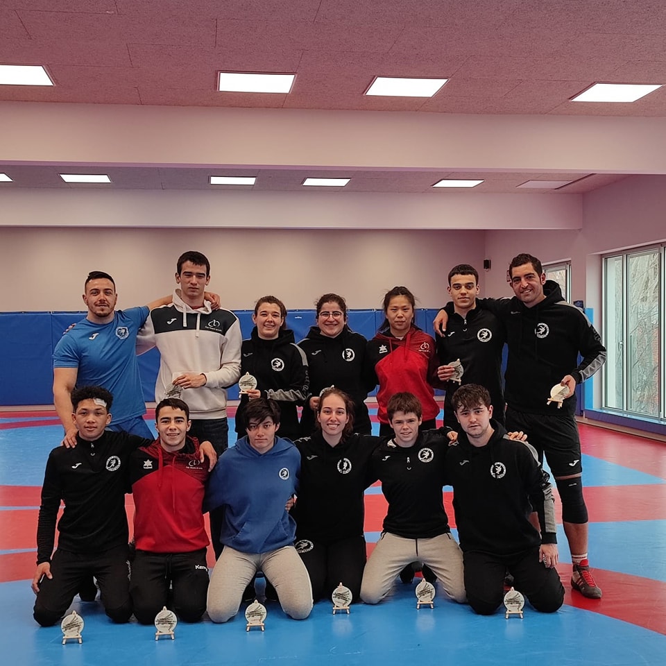 Medallero Cto. Navarro Senior Luchas Ol&iacute;mpicas 2023